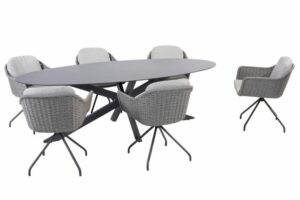 213929-19893-19895_ Focus silvergrey dining set with Privada ellipse dining table 01