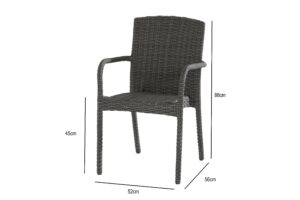 Palermo stacking chair cm