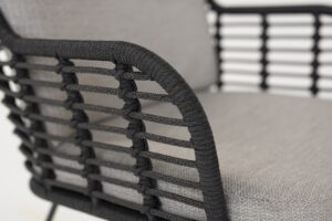 Fabrice dining chair anthracite detail 01